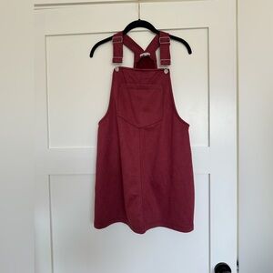 AUW Burgundy Sleeveless Dress